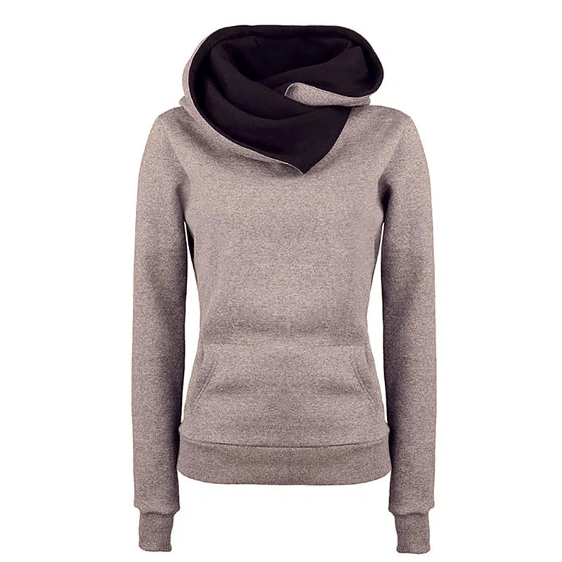 Cozy Crewneck Hoodie for Her – Effortless Style